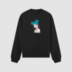 Bluza bez kaptura Dziewczyna C00396