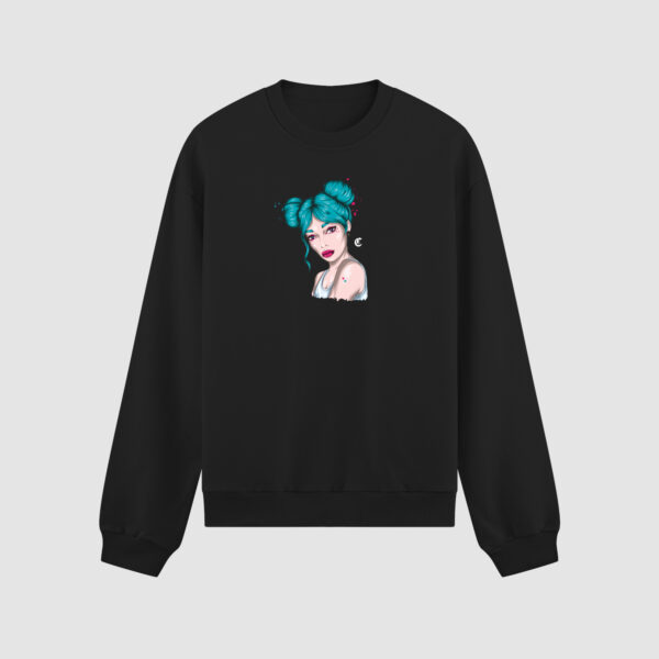 Bluza bez kaptura Dziewczyna C00396