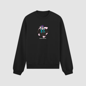 Bluza bez kaptura Dziewczyna Guma Balonowa C00397