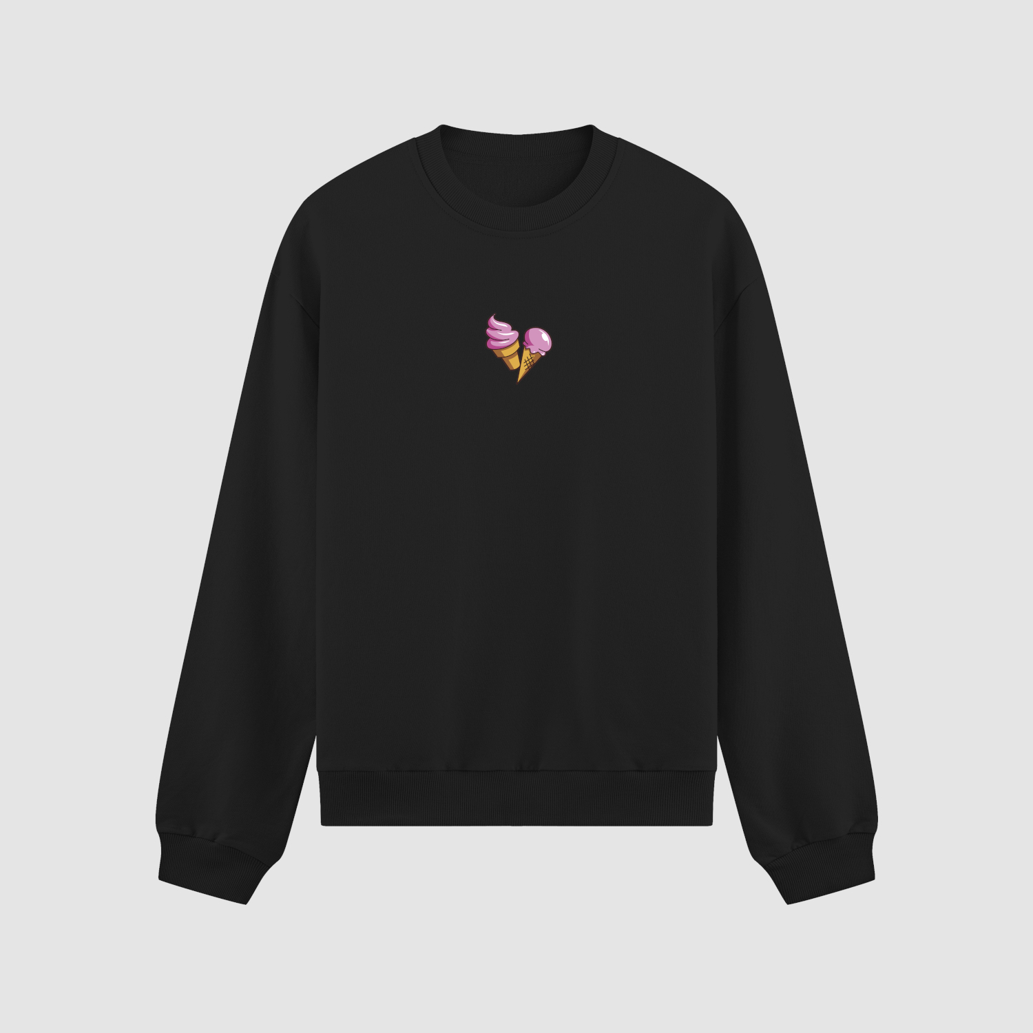 crewneck Bluza bez kaptura Lody C00404 - obrazek 1