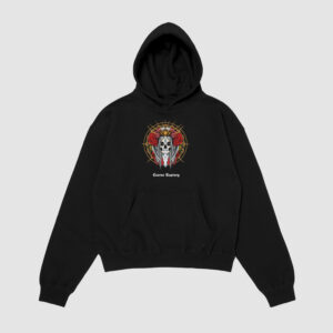 Bluza z kapturem Czaszka Róże C00492