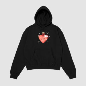 Bluza z kapturem Love Potion Serce C00585
