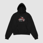 Bluza z kapturem Motocykl C00617