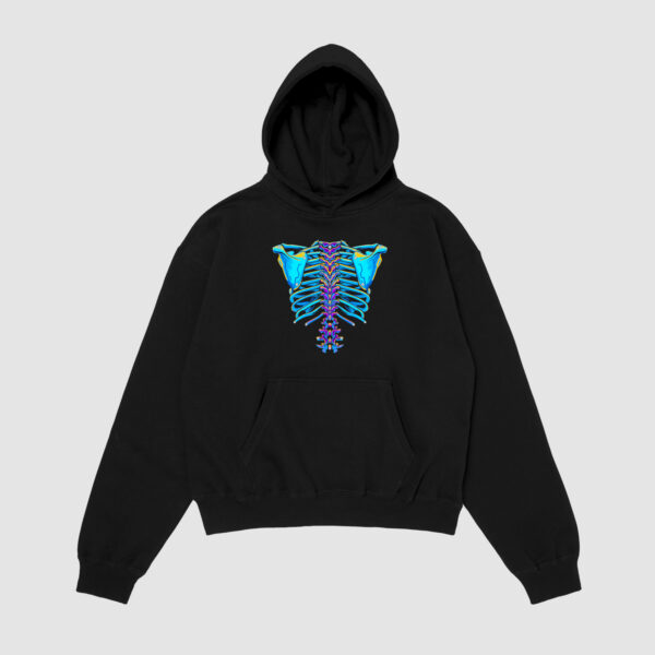 Bluza z kapturem Żebra C00643