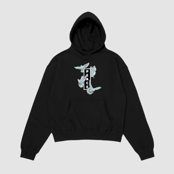 Bluza z kapturem Gołębie C00645
