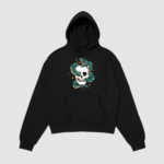 Bluza z kapturem Wąż Czaszka C00661