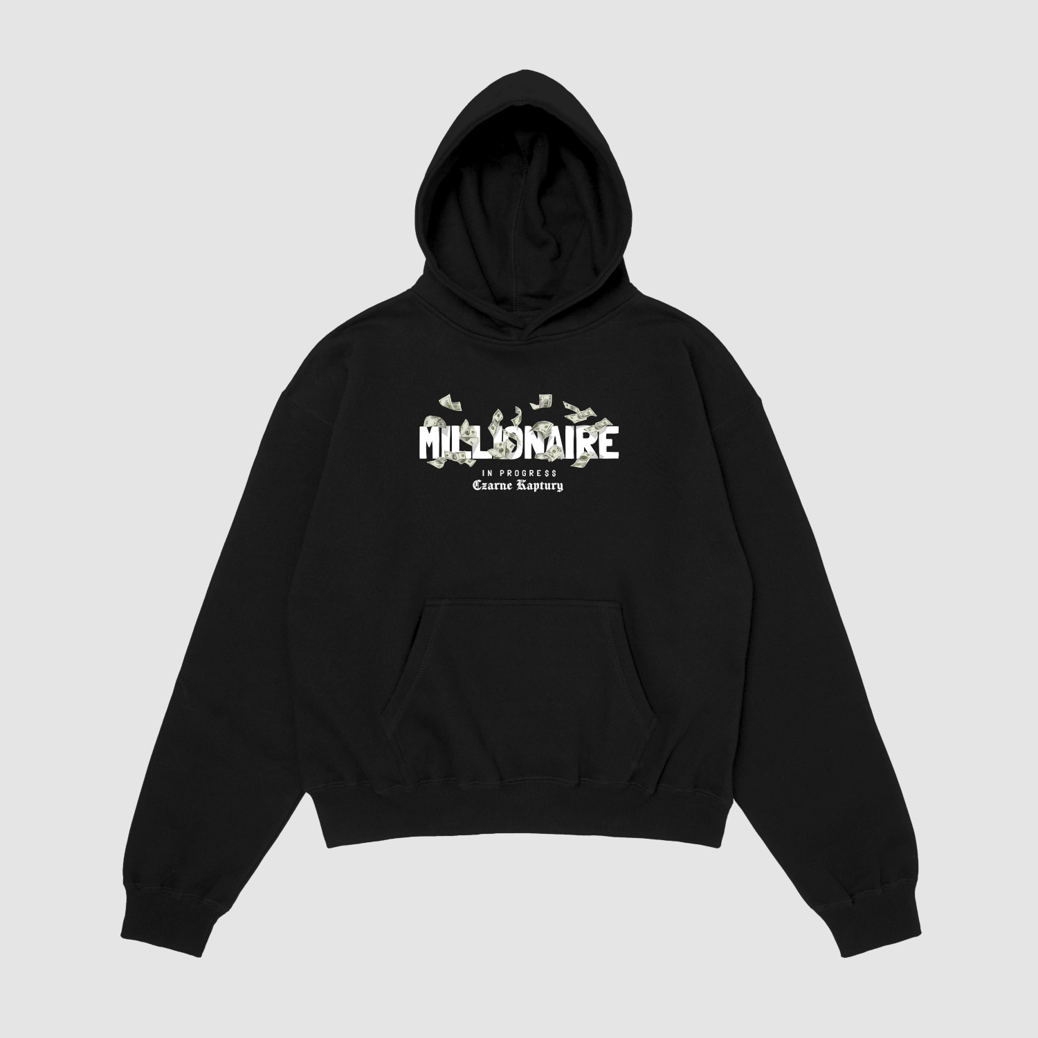 hoodie Bluza z kapturem Milioner Pieniądze C00683 - obrazek 1
