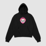Bluza z kapturem Czaszki Serce C00797