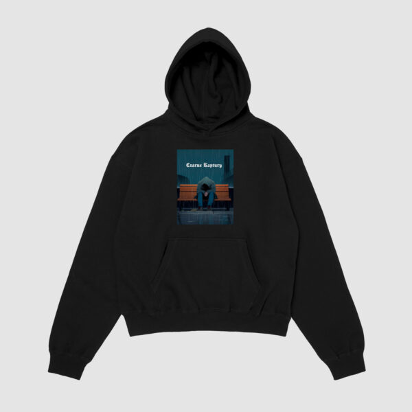 Bluza z kapturem Samotność Deszcz C00803