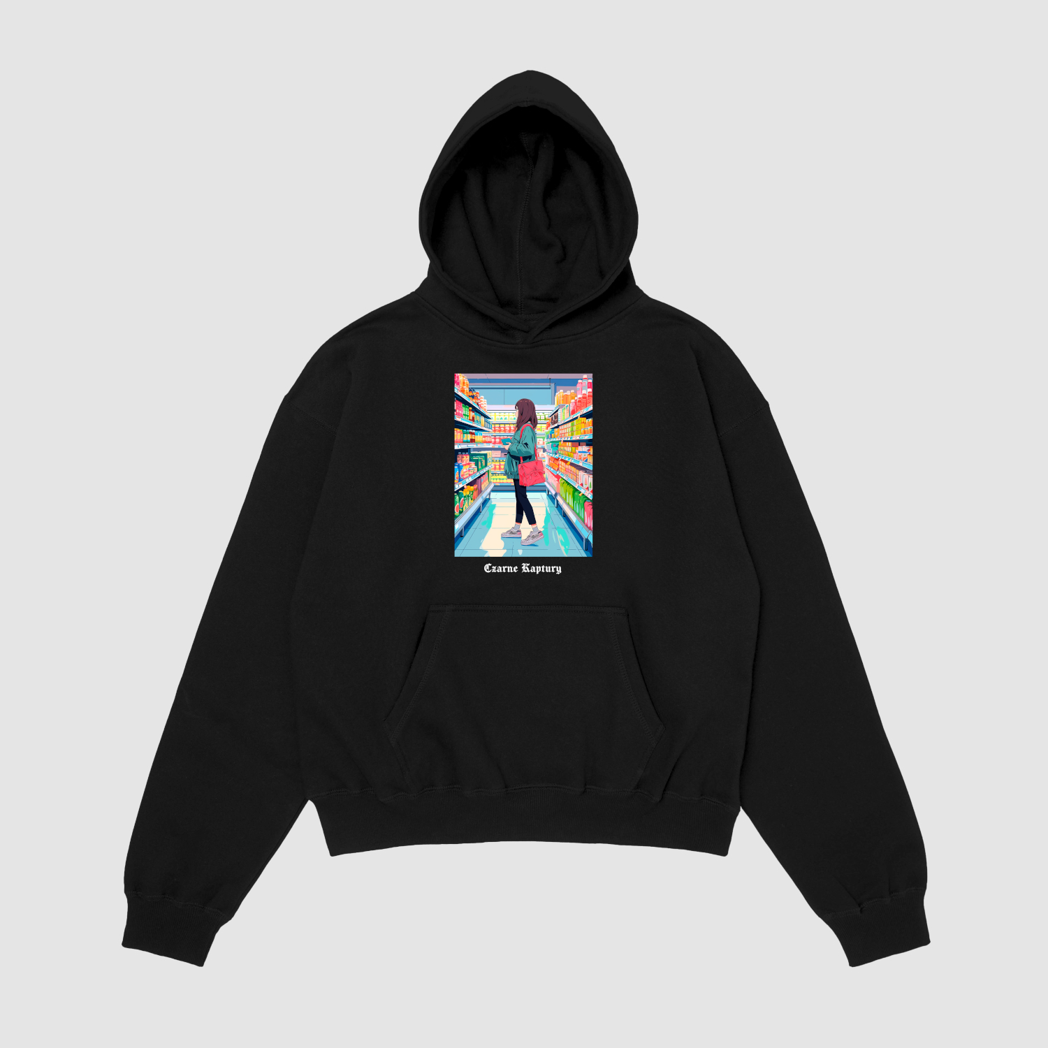hoodie Bluza z kapturem Dziewczyna Anime C00805 - obrazek 1