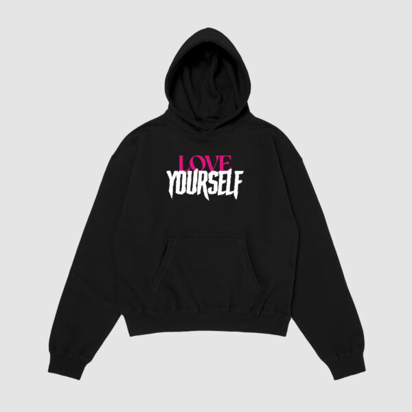 Bluza z kapturem Love Yourself C00817