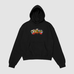 Bluza z kapturem Graffiti C00371