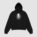 Bluza z kapturem Czaszka Więzień C00385