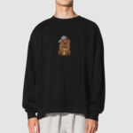 Bluza bez kaptura Miś Swag C00461 - obrazek 2