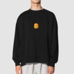 Bluza bez kaptura Burger Zombie C00523 - obrazek 2