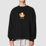 Bluza bez kaptura Ptak Płomień Ogień C00550 - obrazek 2