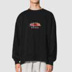 Bluza bez kaptura Kwiaty C00353 - obrazek 2
