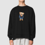 Bluza bez kaptura Miś C00679 - obrazek 2