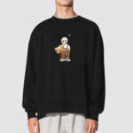 Bluza bez kaptura Miś C00693 - obrazek 2