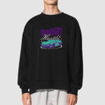Bluza bez kaptura Hustle Samochód C00746 - obrazek 2