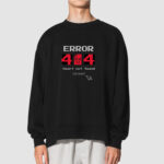 Bluza bez kaptura Error 404 C00756 - obrazek 2