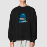 Bluza bez kaptura Miś Deszcz C00802 - obrazek 2