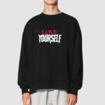 Bluza bez kaptura Love Yourself C00817 - obrazek 2