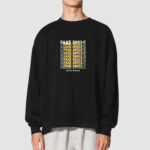 Bluza bez kaptura Fake Smile C00322 - obrazek 2