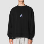Bluza bez kaptura Płomień Ogień C00391 - obrazek 2