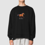 Bluza bez kaptura Koń C00415 - obrazek 2