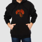 Bluza z kapturem Ptak C00333 - obrazek 2