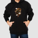 Bluza z kapturem Smok Japonia C00479 - obrazek 2