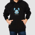 Bluza z kapturem Zając C00487 - obrazek 2