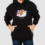 Bluza z kapturem Zamek C00583 - obrazek 2