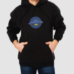 Bluza z kapturem Statek Kosmiczny UFO C00587 - obrazek 2