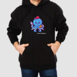 Bluza z kapturem Ośmiornica C00593 - obrazek 2