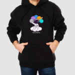 Bluza z kapturem Astronauta Planety C00596 - obrazek 2