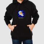 Bluza z kapturem Pies Kosmos C00597 - obrazek 2