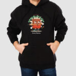 Bluza z kapturem Czekolada C00601 - obrazek 2