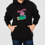 Bluza z kapturem Kwiat C00635 - obrazek 2