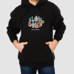 Bluza z kapturem Slow Down C00667 - obrazek 2
