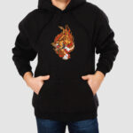 Bluza z kapturem Tygrys C00722 - obrazek 2