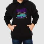 Bluza z kapturem Hustle Samochód C00746 - obrazek 2