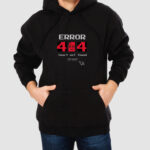 Bluza z kapturem Error 404 C00756 - obrazek 2