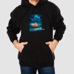 Bluza z kapturem Miś Deszcz C00802 - obrazek 2