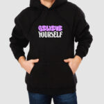 Bluza z kapturem Believe Yourself C00815 - obrazek 2