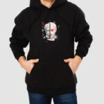 Bluza z kapturem Rzeźba C00378 - obrazek 2