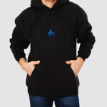 Bluza z kapturem Płomień Ogień C00388 - obrazek 2