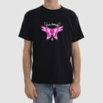 Koszulka Różowy Motyl C00639 - obrazek 2