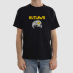 Koszulka Outlaws Czaszka C00651 - obrazek 2